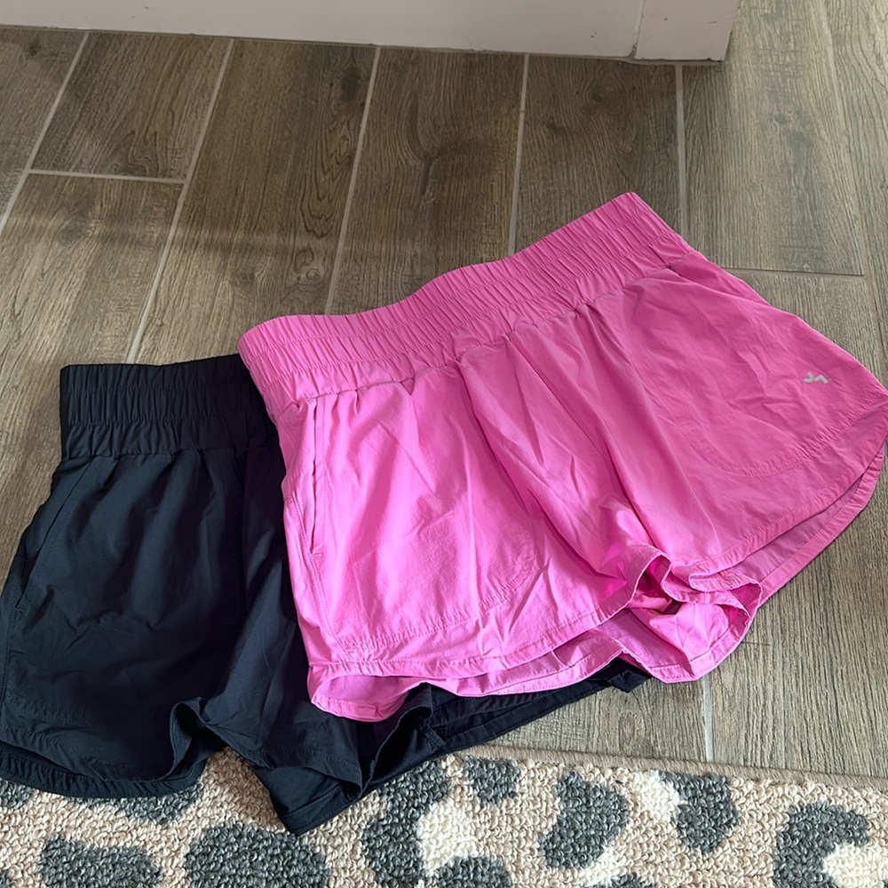Two pairs Joy Lab shorts